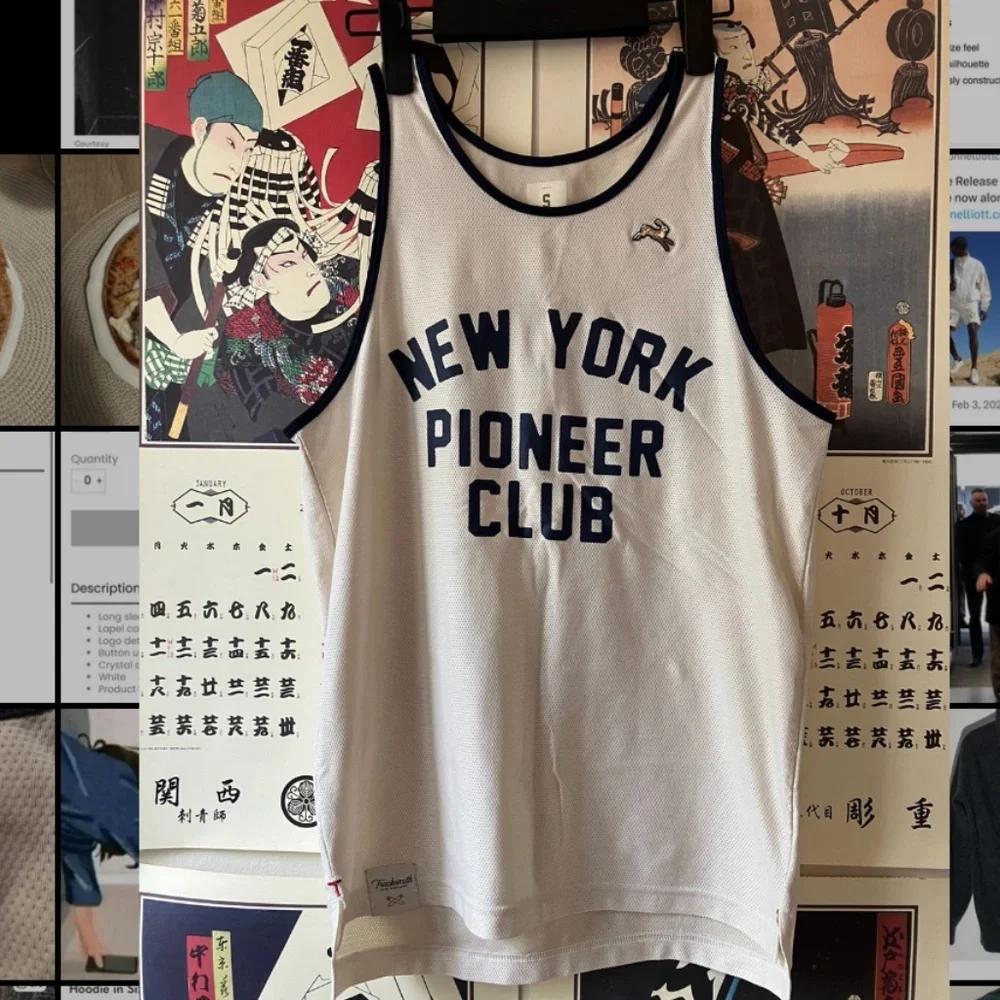 New York Piooner Club Ivory Tank in XL - Picture 3 of 5